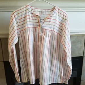 Loft Outlet Striped Drapery Shirt